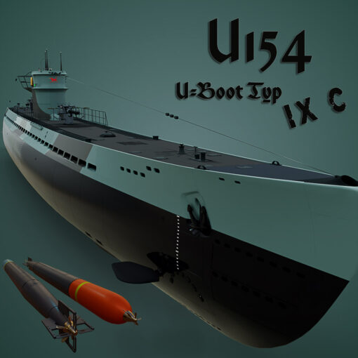 Picture of U-Boat Type IXC U154