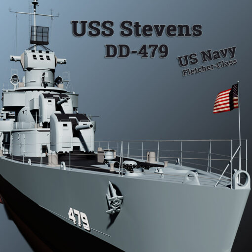 USS Stevens DD-479