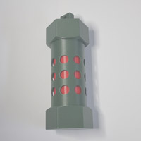 Olivgrün / Rot
