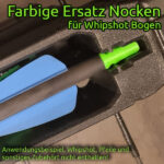 Auetarget farbige Nocke für den Whipshot Magazin bogen