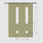 Messerscheiden Adapter für Picatinnyrail MAP-1 – Bild 2