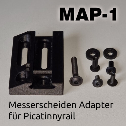 Messerscheiden Adapter für Picatinnyrail MAP-1 – Bild 1