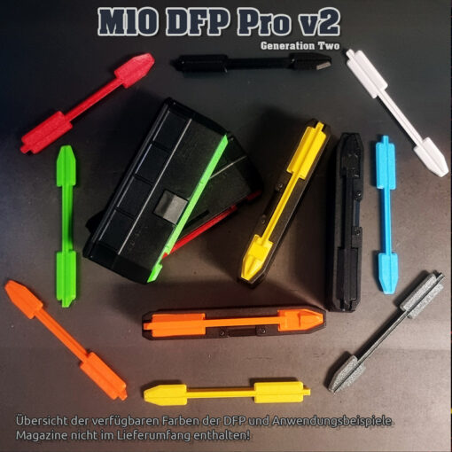 DFP Pro v2 Generation 2 für Steambow Stinger M10 Übersicht der Farben