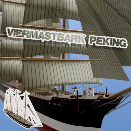 Segelschiff Viermastbark Peking