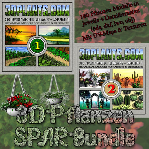 3d plants spar bundle