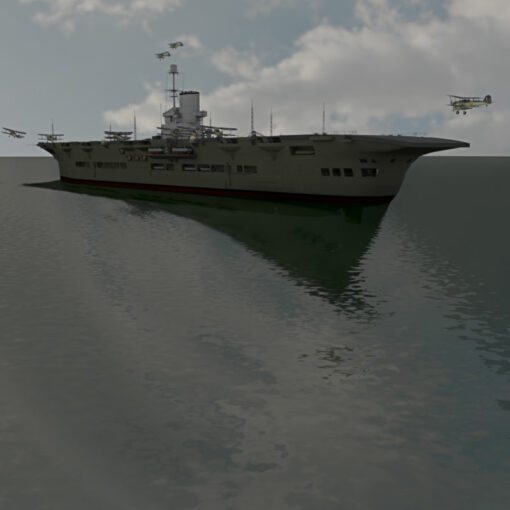 HMS Ark Royal - 3d-fame.de