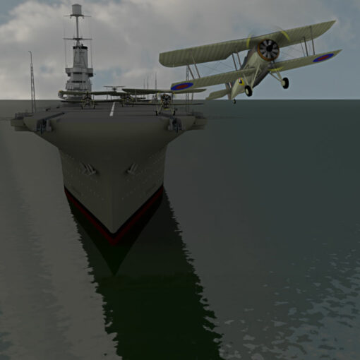 HMS Ark Royal - 3d-fame.de