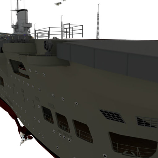 HMS Ark Royal - 3d-fame.de
