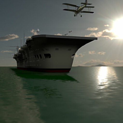 HMS Ark Royal - 3d-fame.de