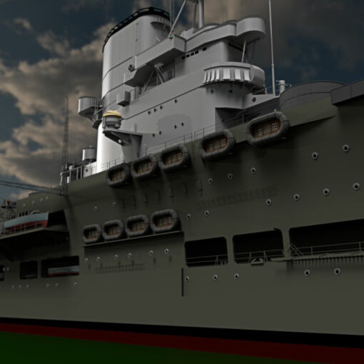 HMS Ark Royal - 3d-fame.de