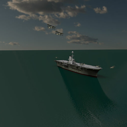 HMS Ark Royal - 3d-fame.de