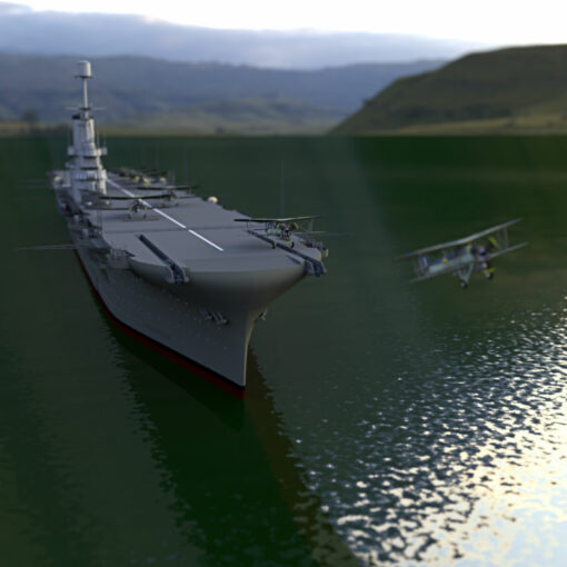 HMS Ark Royal - 3d-fame.de