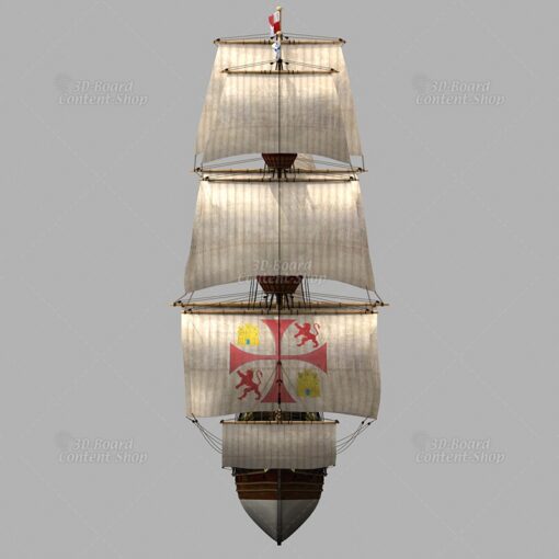 Spanische Galeone Cacafuego de la Santa Barbara [Digital] – Bild 8
