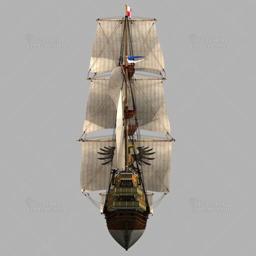 Spanische Galeone Cacafuego de la Santa Barbara [Digital] – Bild 9