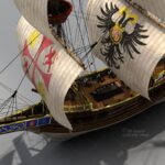 Spanische Galeone Cacafuego de la Santa Barbara [Digital] – Bild 10