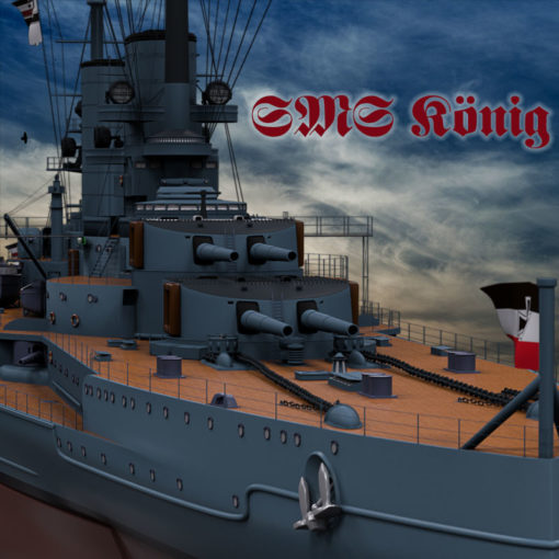 3D Modell SMS König