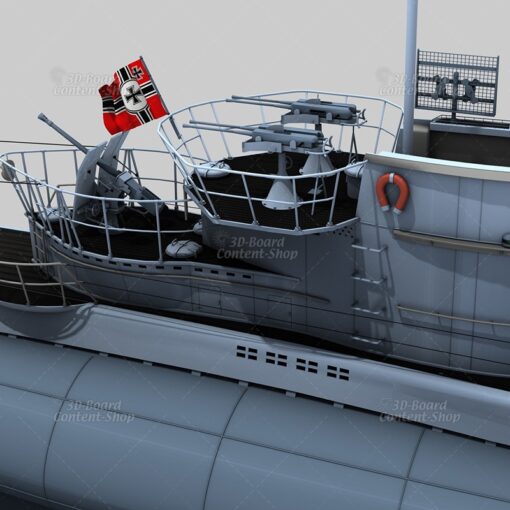 U995 U-Boot Typ VII C/41 [Digital] – Bild 3
