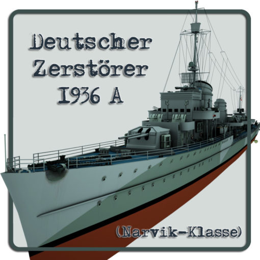 Deutscher Zerstörer 1936A Narvik-Klasse