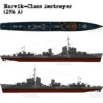 Deutscher Zerstörer 1936A Narvik-Klasse