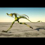 Dragon Hopper 3D-Modell Szene