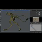 Dragon Hopper 3D-Modell in Vue