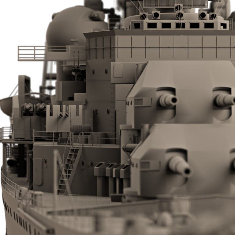 Schiffswappen Pin Prinz Eugen - Schwerer Kreuzer Bugzier Sammlerstück