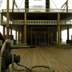 Mississippi Raddampfer 3D Model