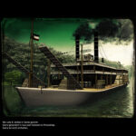 Mississippi Raddampfer 3D Model