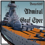 Panzerschiff Admiral Graf Spee Kriegsmarine 3D Model