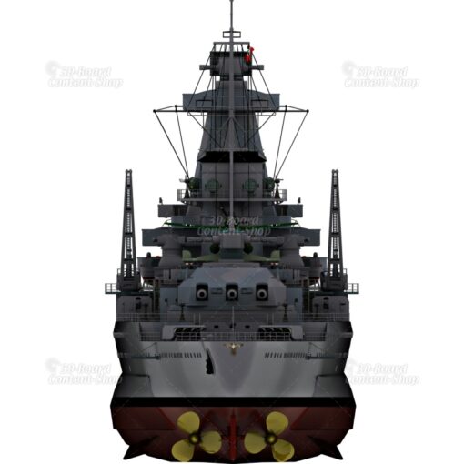 Panzerschiff Admiral Graf Spee Kriegsmarine 3D Model