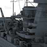 Panzerschiff Admiral Graf Spee Kriegsmarine 3D Model