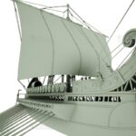 Römische Galeere 3D Model