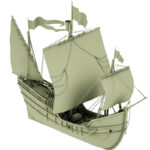 Pinta - Kolumbus Schiff - Columbus Ship - 3D Model