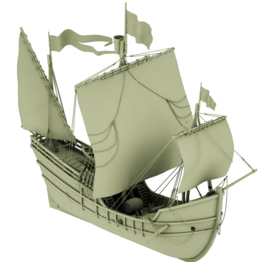 Pinta - Kolumbus Schiff - Columbus Ship - 3D Model