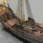Pinta - Kolumbus Schiff - Columbus Ship - 3D Model