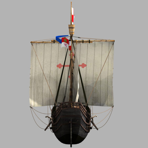 Pinta - Kolumbus Schiff - Columbus Ship - 3D Model