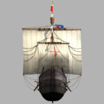 Pinta - Kolumbus Schiff - Columbus Ship - 3D Model