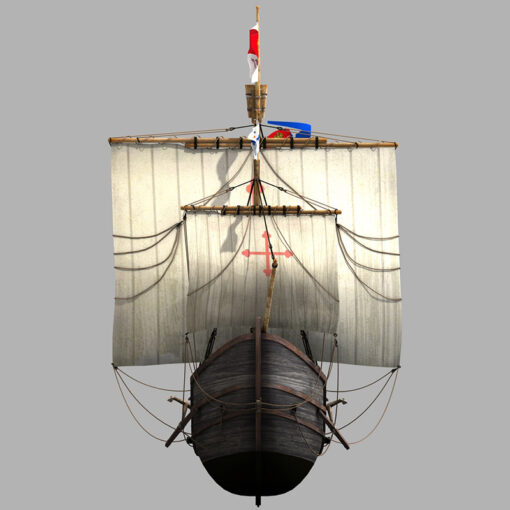 Pinta - Kolumbus Schiff - Columbus Ship - 3D Model