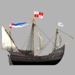 Pinta - Kolumbus Schiff - Columbus Ship - 3D Model