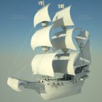 Spanische Galeone Cacafuego de la Santa Barbara [Digital] – Bild 17