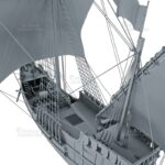 Santa Maria - Kolumbus Flaggschiff - Columbus Flag Ship - 3D Model