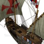 Santa Maria - Kolumbus Flaggschiff - Columbus Flag Ship - 3D Model