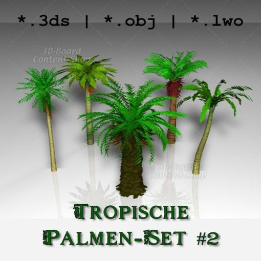 3D Plants Palme 3D Modell Pflanze