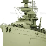 Panzerschiff Deutschland Schwerer Kreuzer Lützow 3D Model