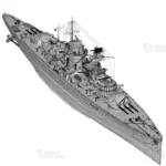 Panzerschiff Deutschland Schwerer Kreuzer Lützow 3D Model