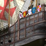 Santa Maria - Kolumbus Flaggschiff - Columbus Flag Ship - 3D Model