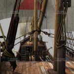 Santa Maria - Kolumbus Flaggschiff - Columbus Flag Ship - 3D Model