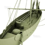 Wikingerschiff Viking-Ship Gokstad-Schiff Langschiff 3D Model